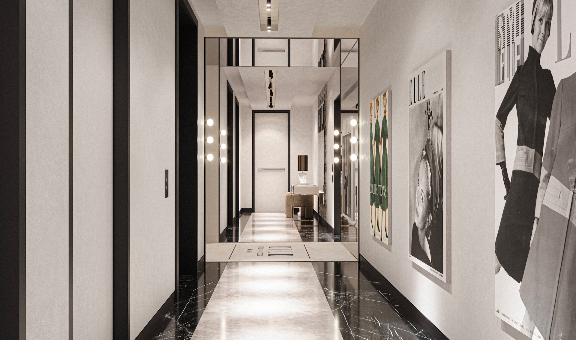 The catwalk to your residence