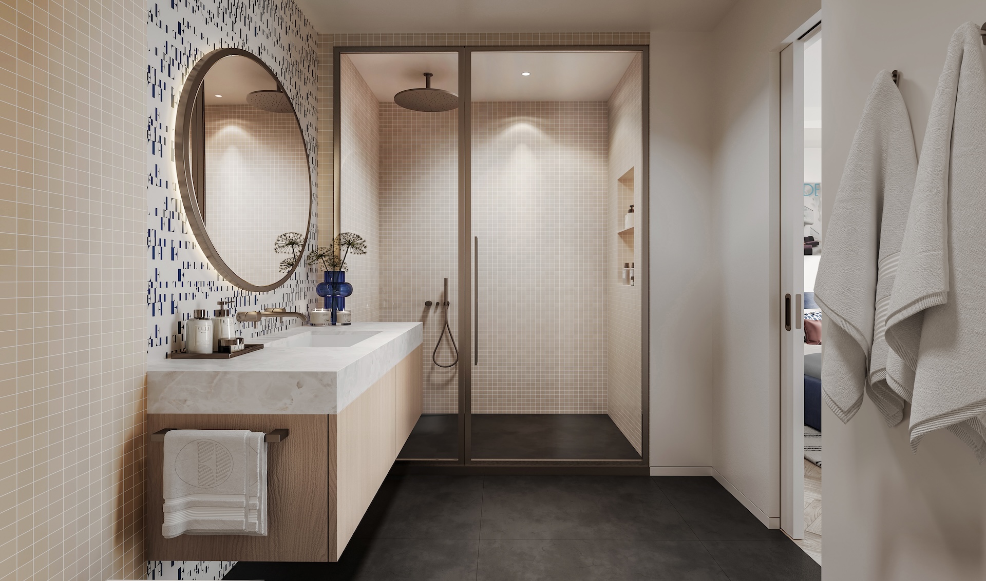 1 Bedroom en suite bathroom